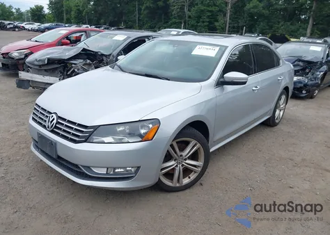 2014 Volkswagen Passat 2.0L Tdi Sel Premium из США, поврежденный, VIN 1VWCN7A33EC063886
